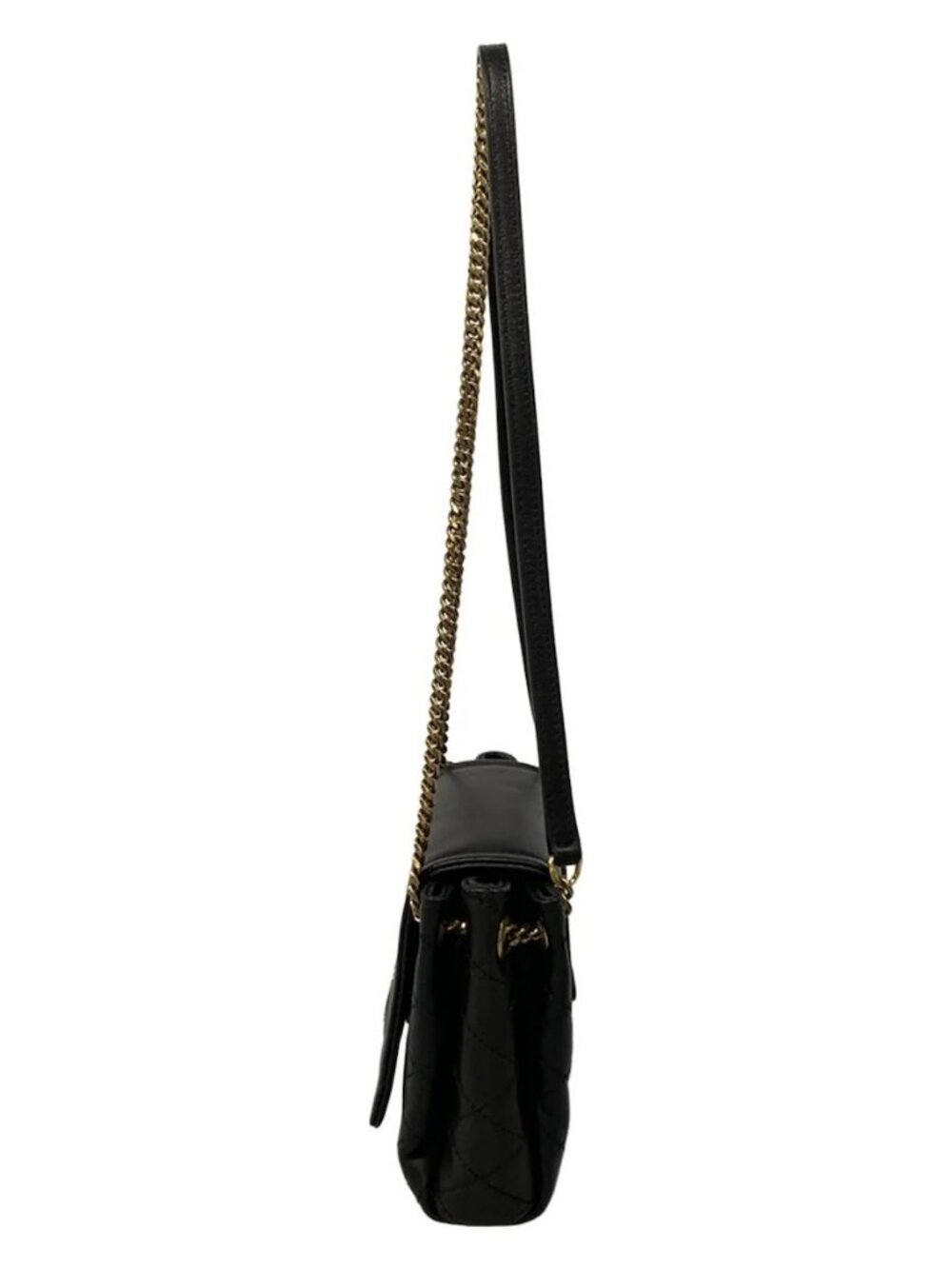 SAINT LAURENT PARIS Nolita Mini 672738 Black Lambskin Shoulder Bag - Picture 2 of 15